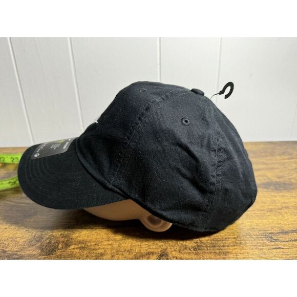 Nike - Black (White Logo & Brand) Adjustable Hat - Unisex, Youth 1 Size - Picture 2 of 7